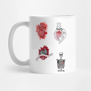 Anotomical Hearts Selection Pack Mug